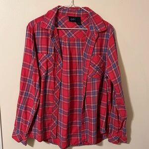 Women’s Daytrip Plaid long sleeve shirt